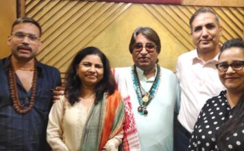 डॉ राज सिंह की लिखी देशभक्ति गीत ‘वंदे भारत’ की हुई रिकॉर्डिंग…