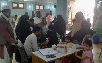 ऑल इंडिया मोहम्मदी मिशन के साथ मिलकर के एरा मेडिकल कॉलेज द्वारा गरीबों का फ्री इलाज लगातार जारी